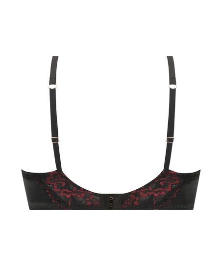 Formpressad bygel-bh Silke, Svart