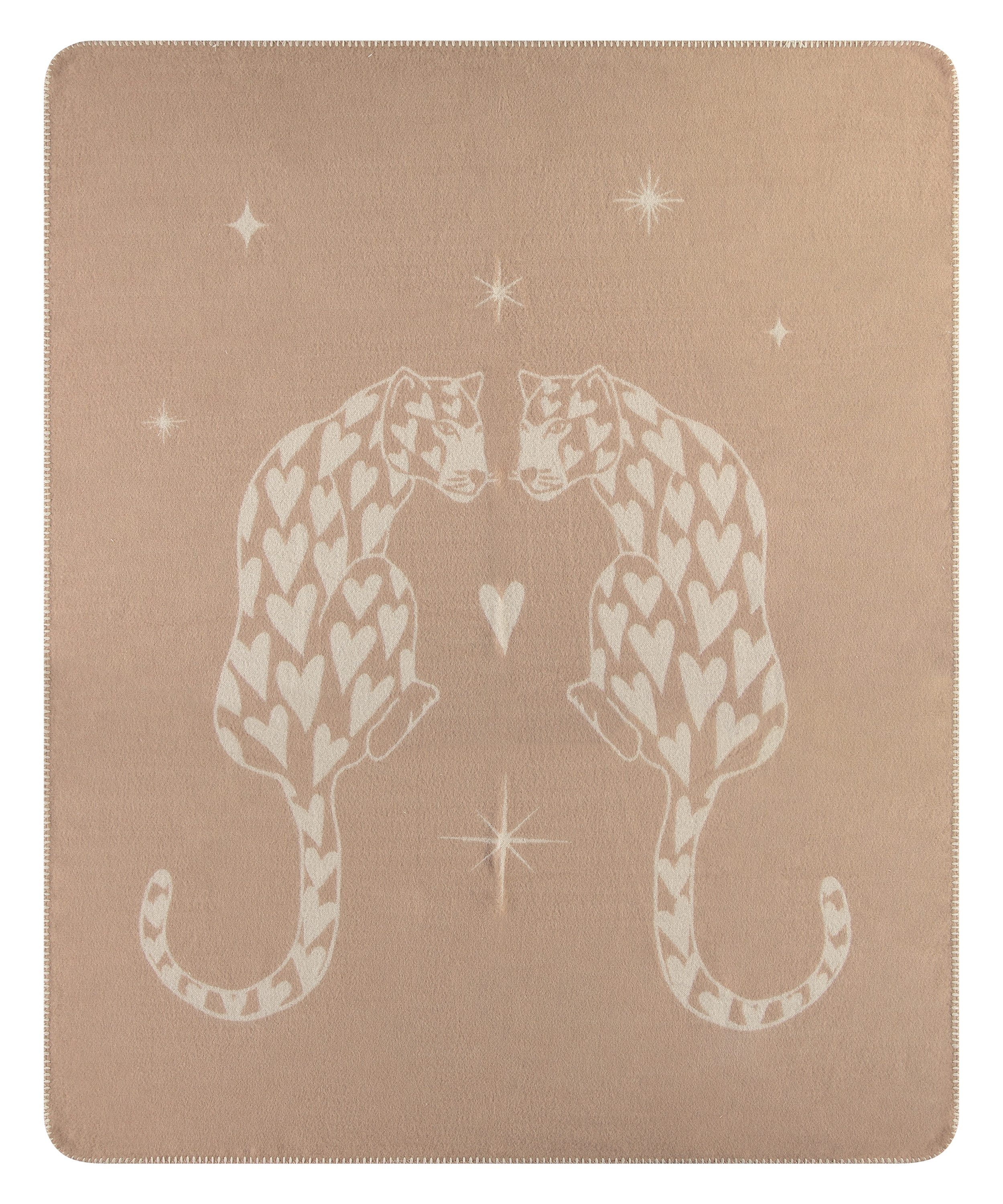 Mysig filt Leonie, Brun, main