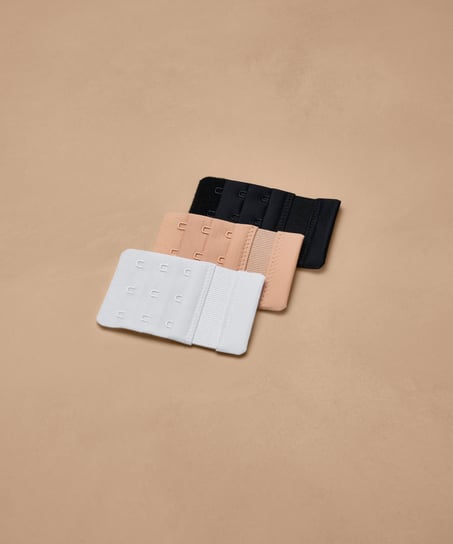 3-pack bh-förlängare, Vit
