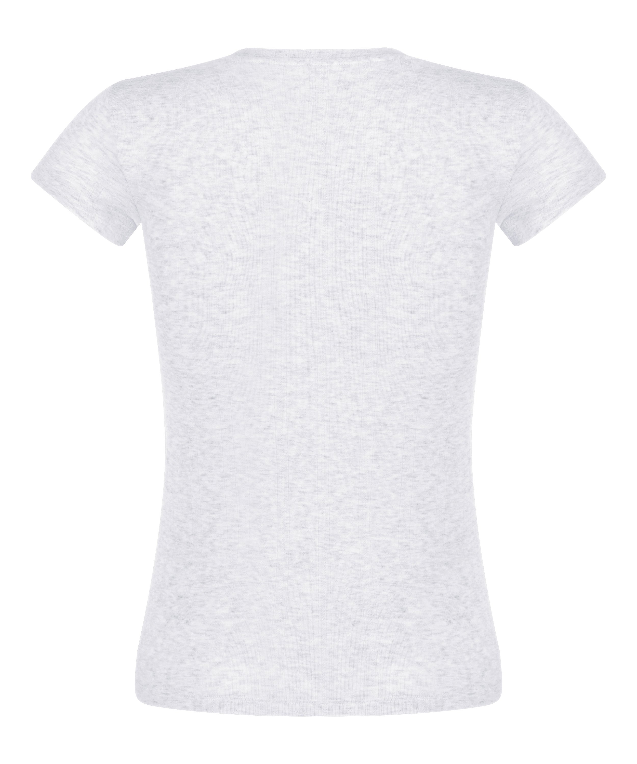 Pointelle-topp, Grå, main