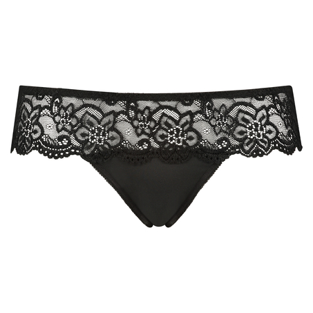 Boxerstringtrosa Lace, Svart