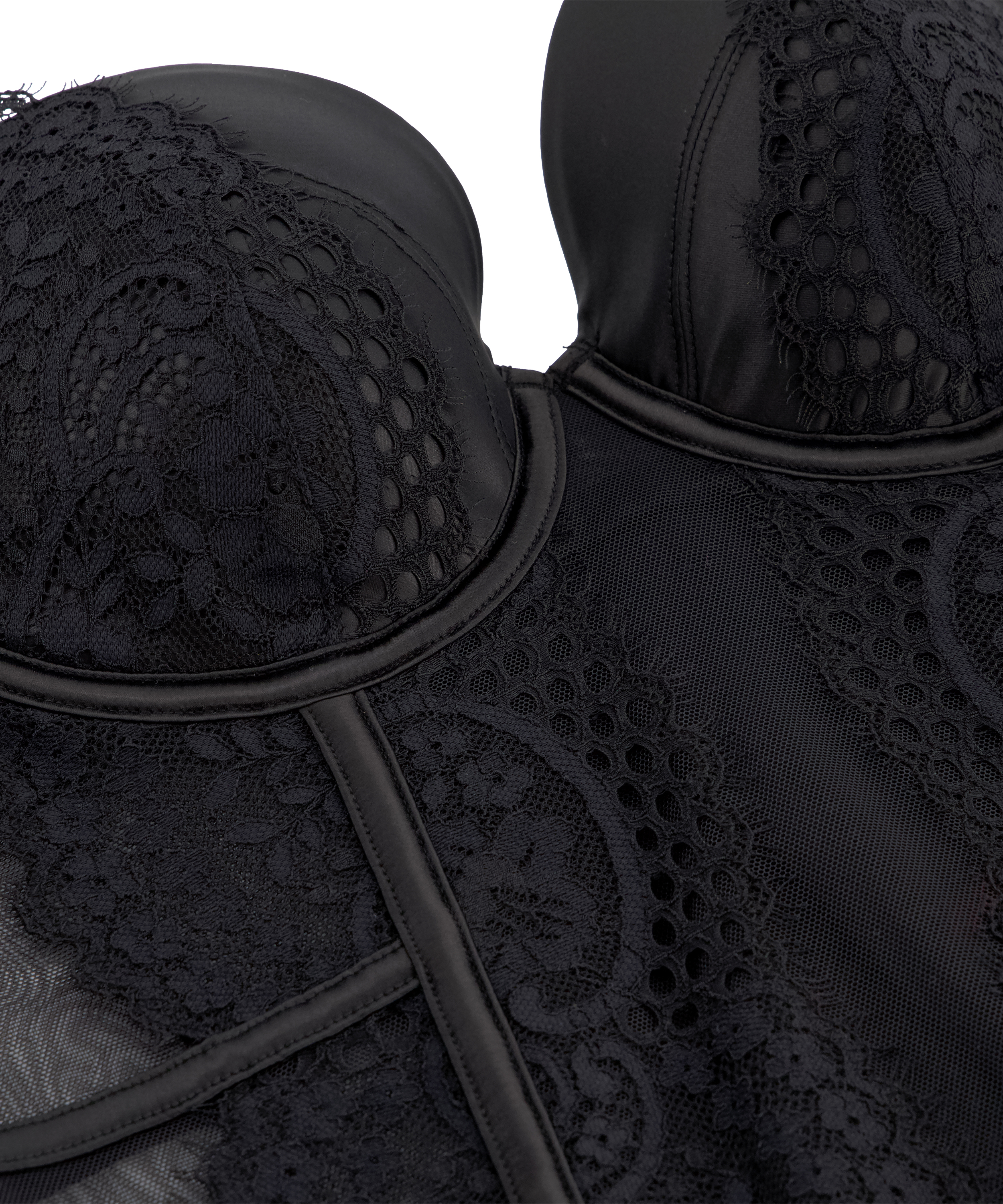 Bustier Veronica, Svart, main