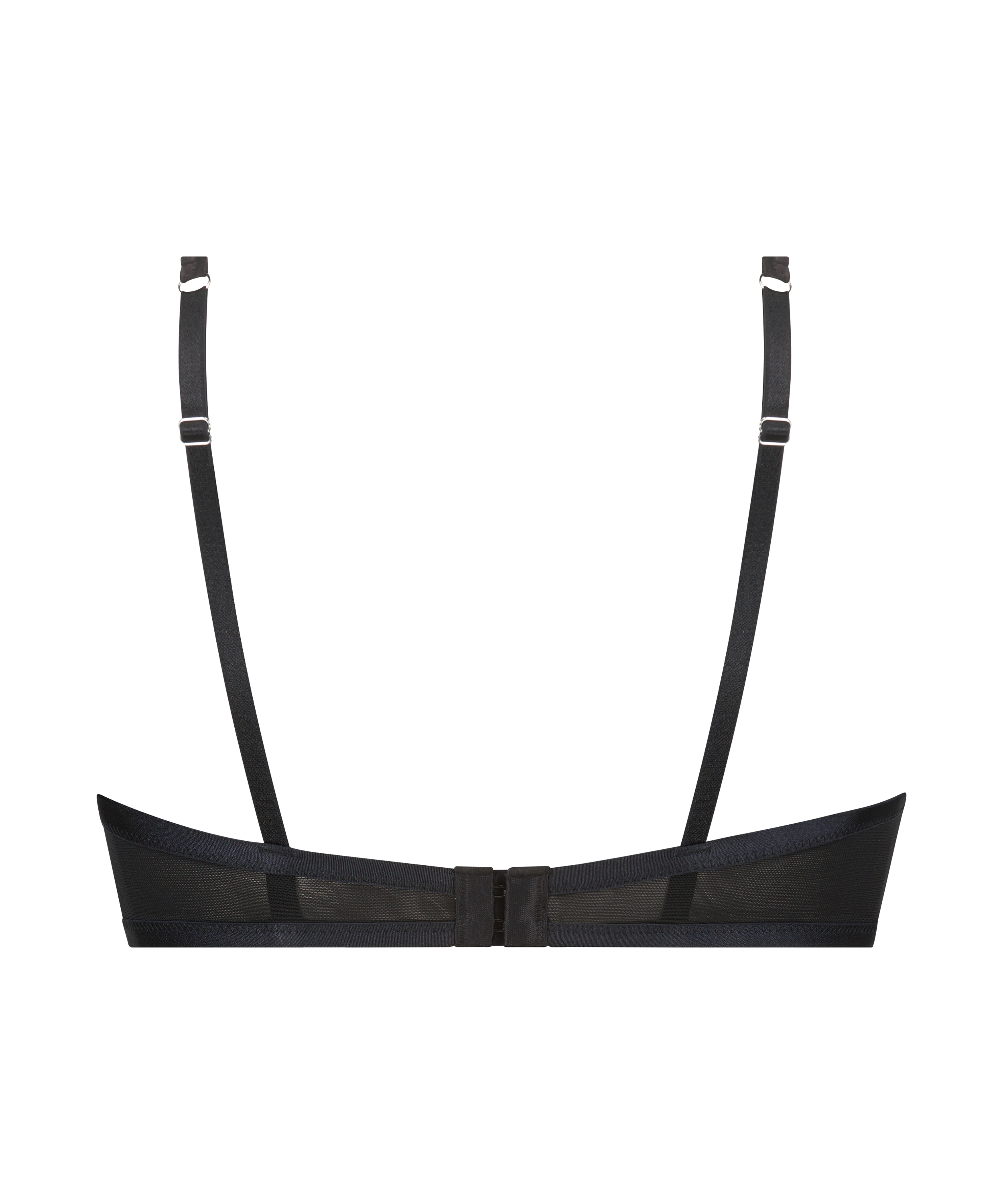 Vadderad förstorande bygel-bh Elissa, Svart, main