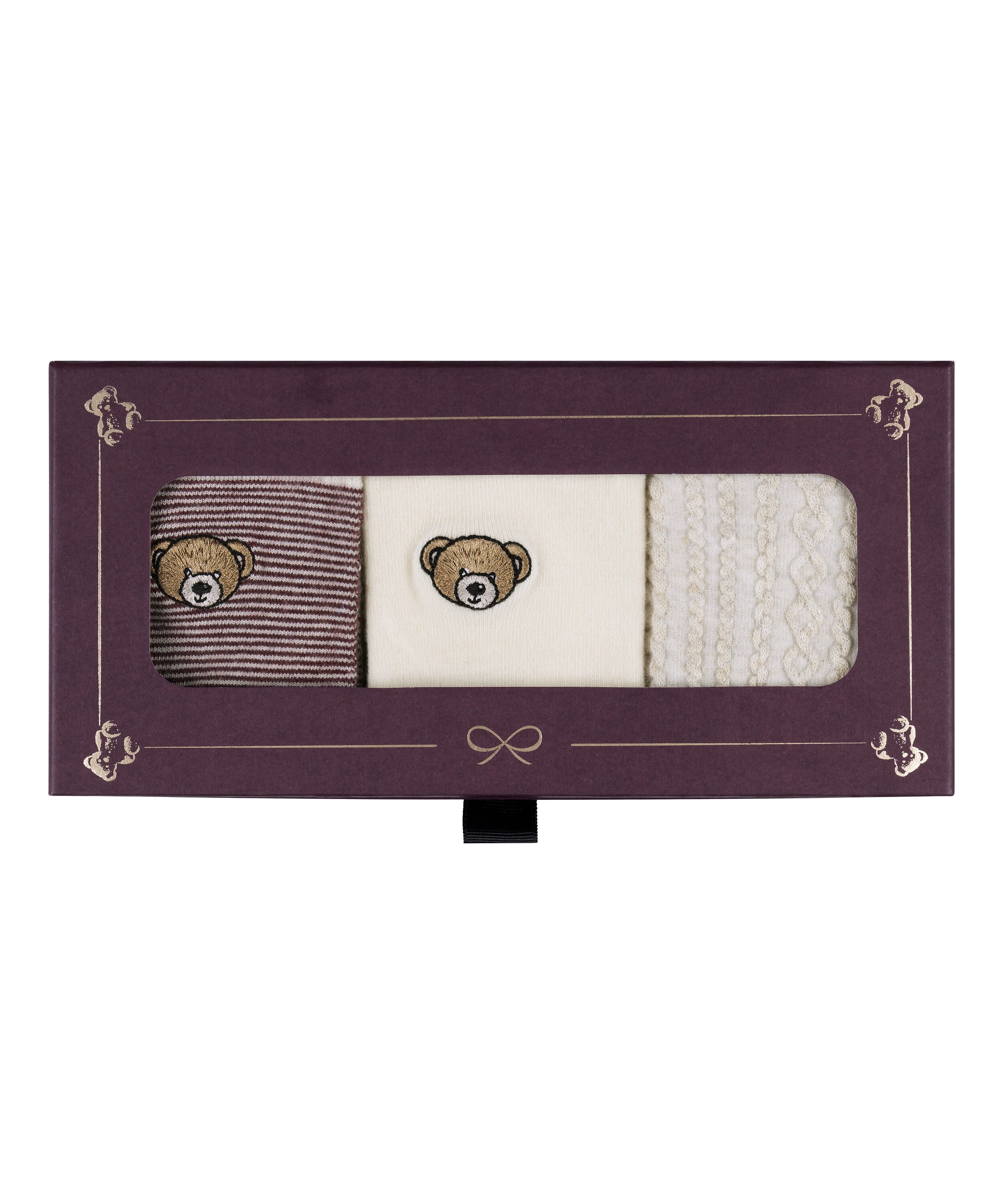 3 par strumpor Giftpack, Vit