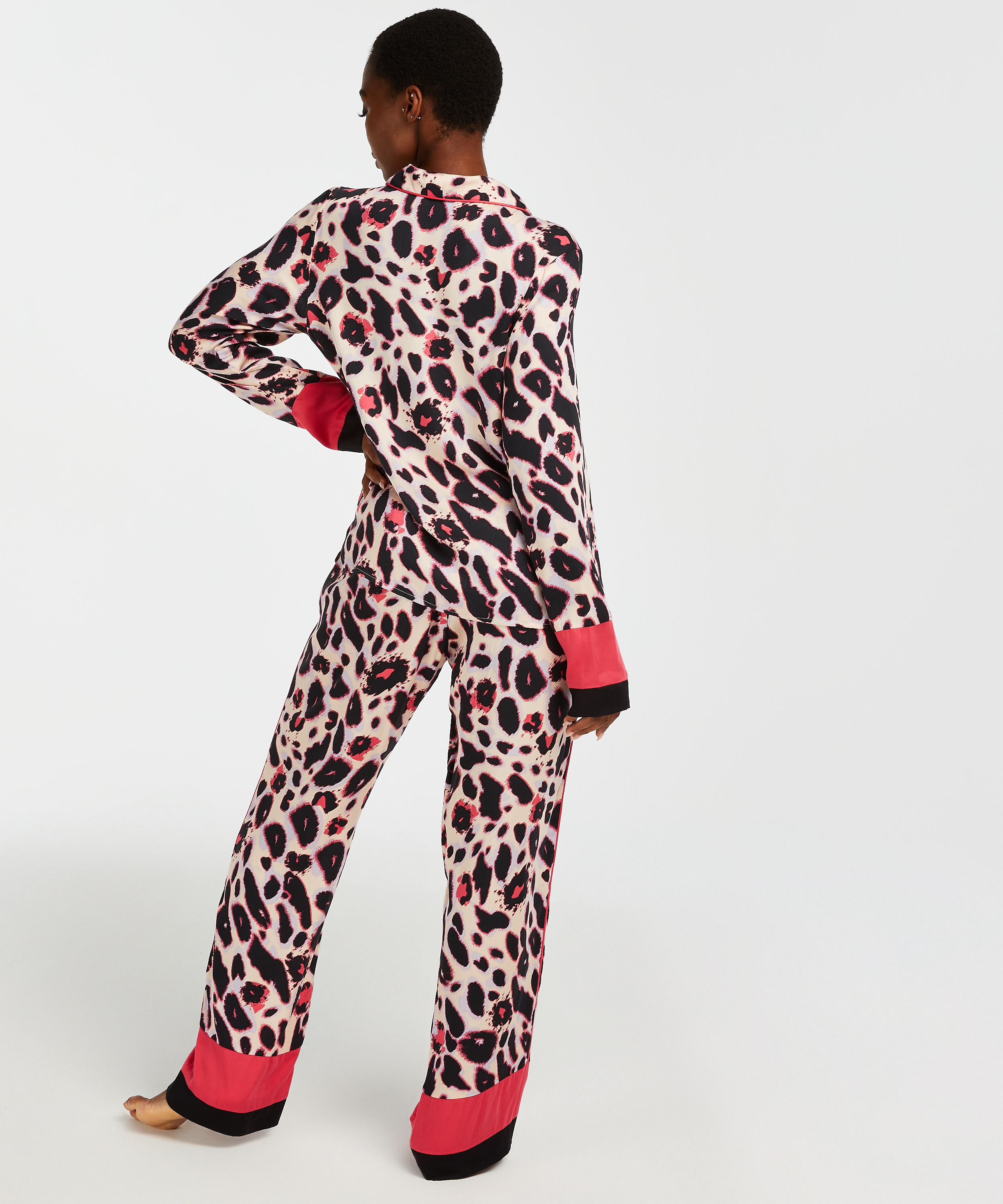 Petite pyjamasbyxor Duckie, Rosa, main