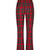 Pyjamasbyxori flanell, röd