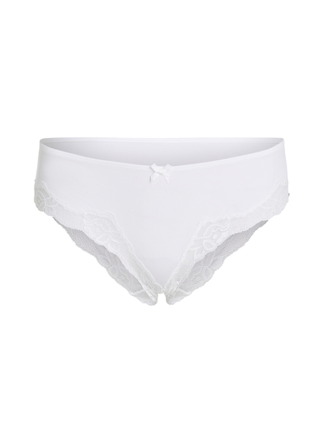 Brieftrosa Secret Lace, Vit