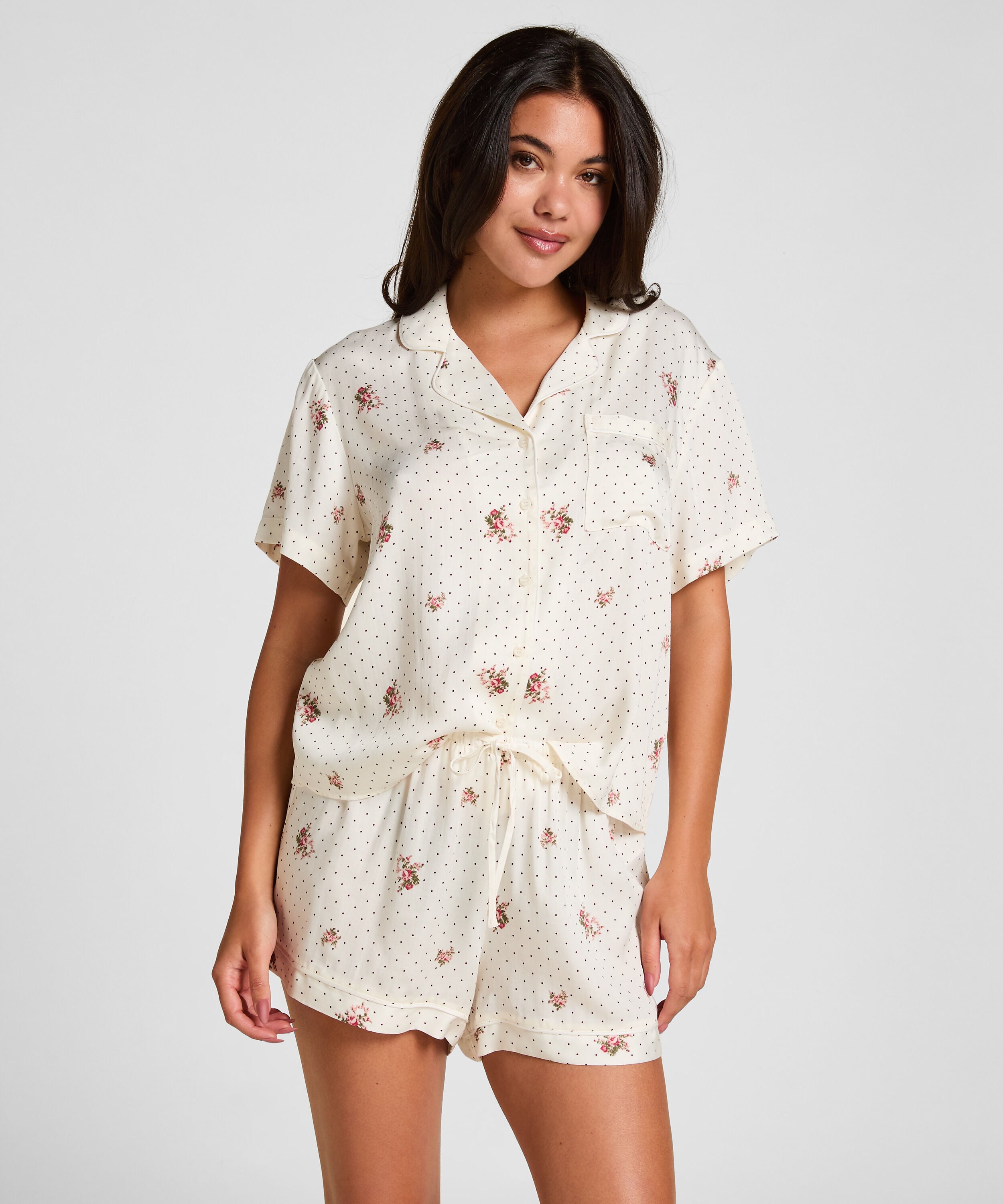 Pyjamas-shorts Satin