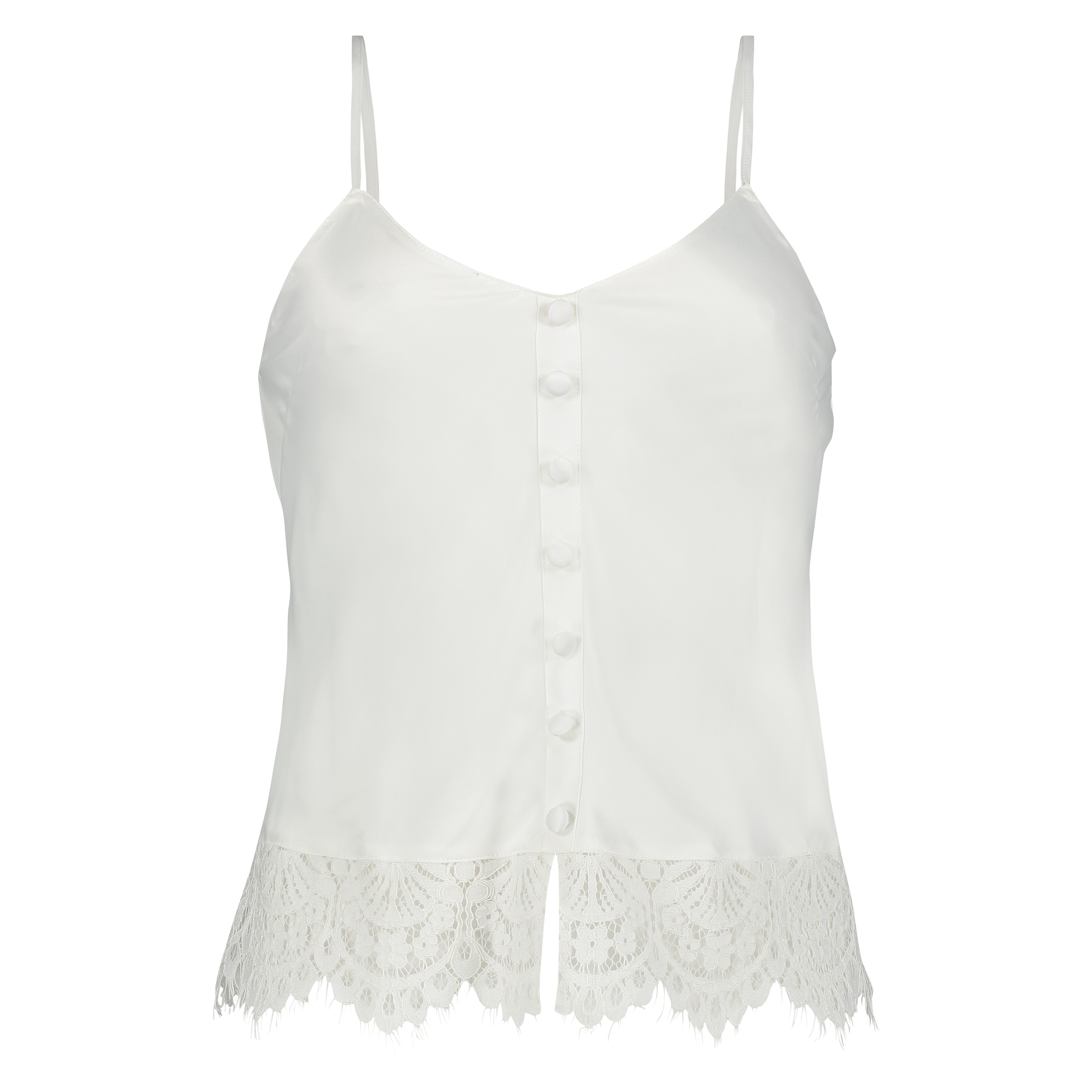 Linne satin Bridal, Vit, main