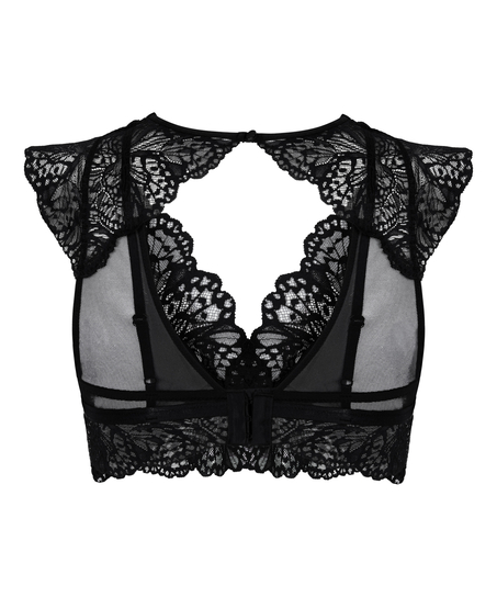 Posie bralette, Svart