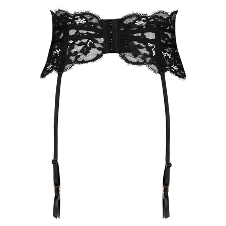 Strumpeband Poppy, Svart