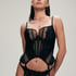 Bustier Isabella, Svart