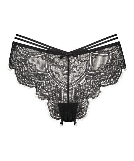 Sian högt skuren braziliantrosa, Svart