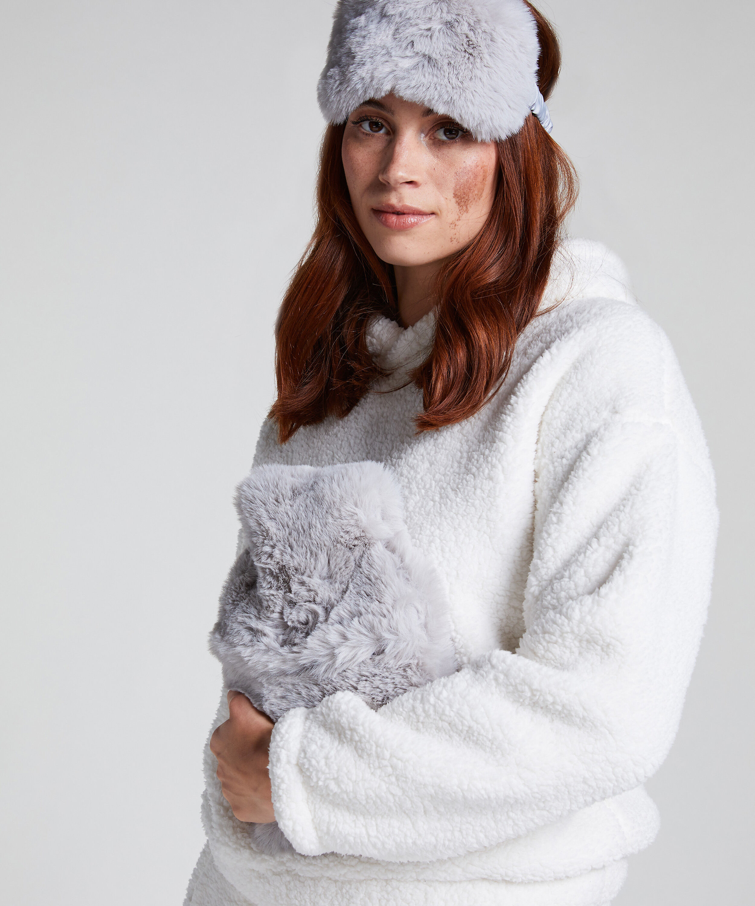 Varmvattenflaska Sovmaskset, Gr&aring;