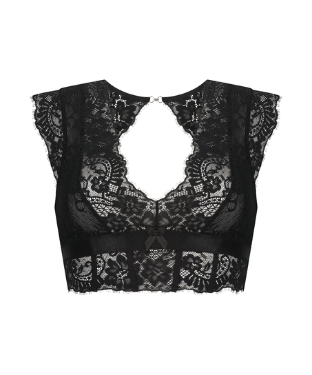 Bralette Catrin, Svart