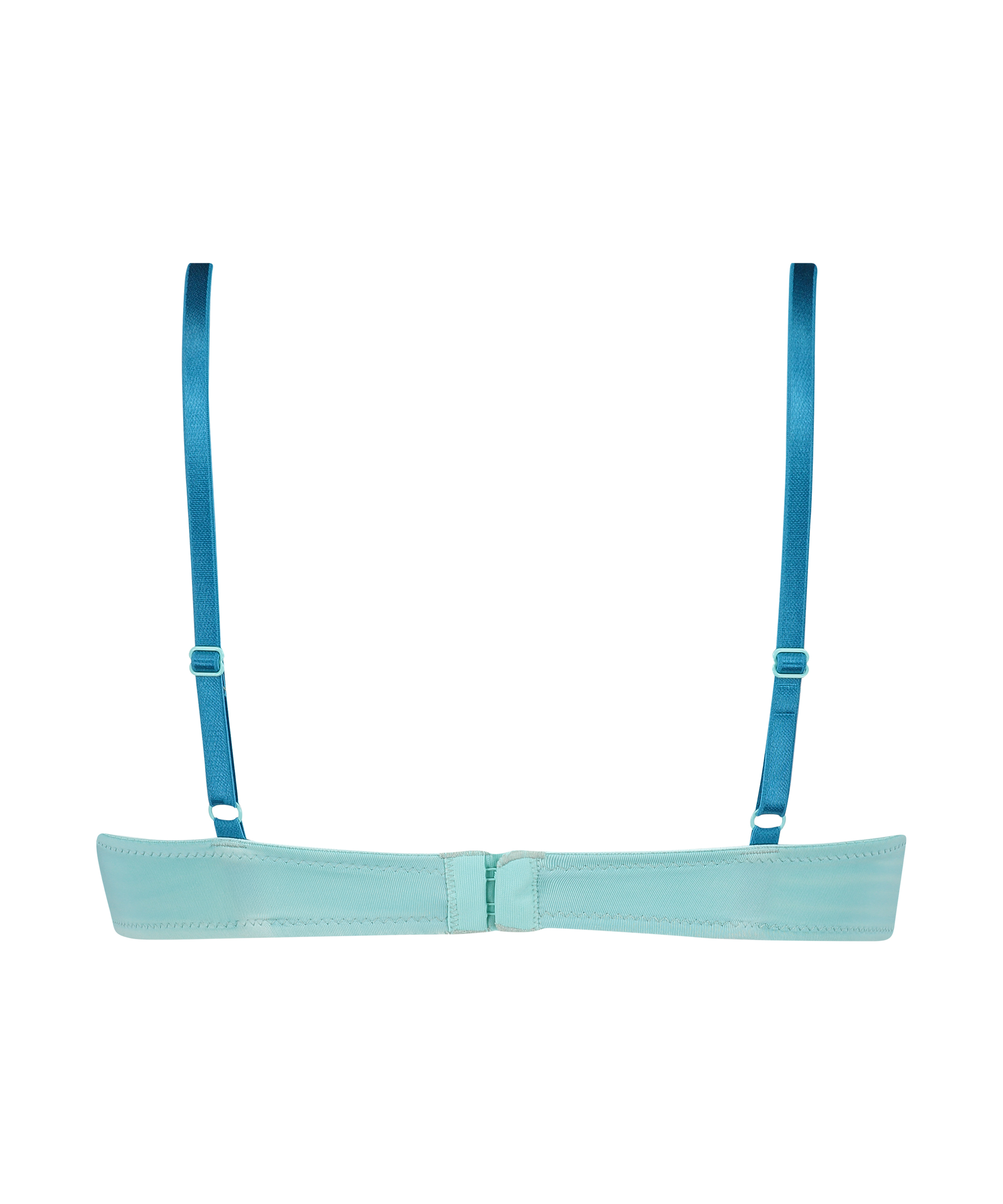 Formpressad bygel-bh Plunge, bl&aring;, main