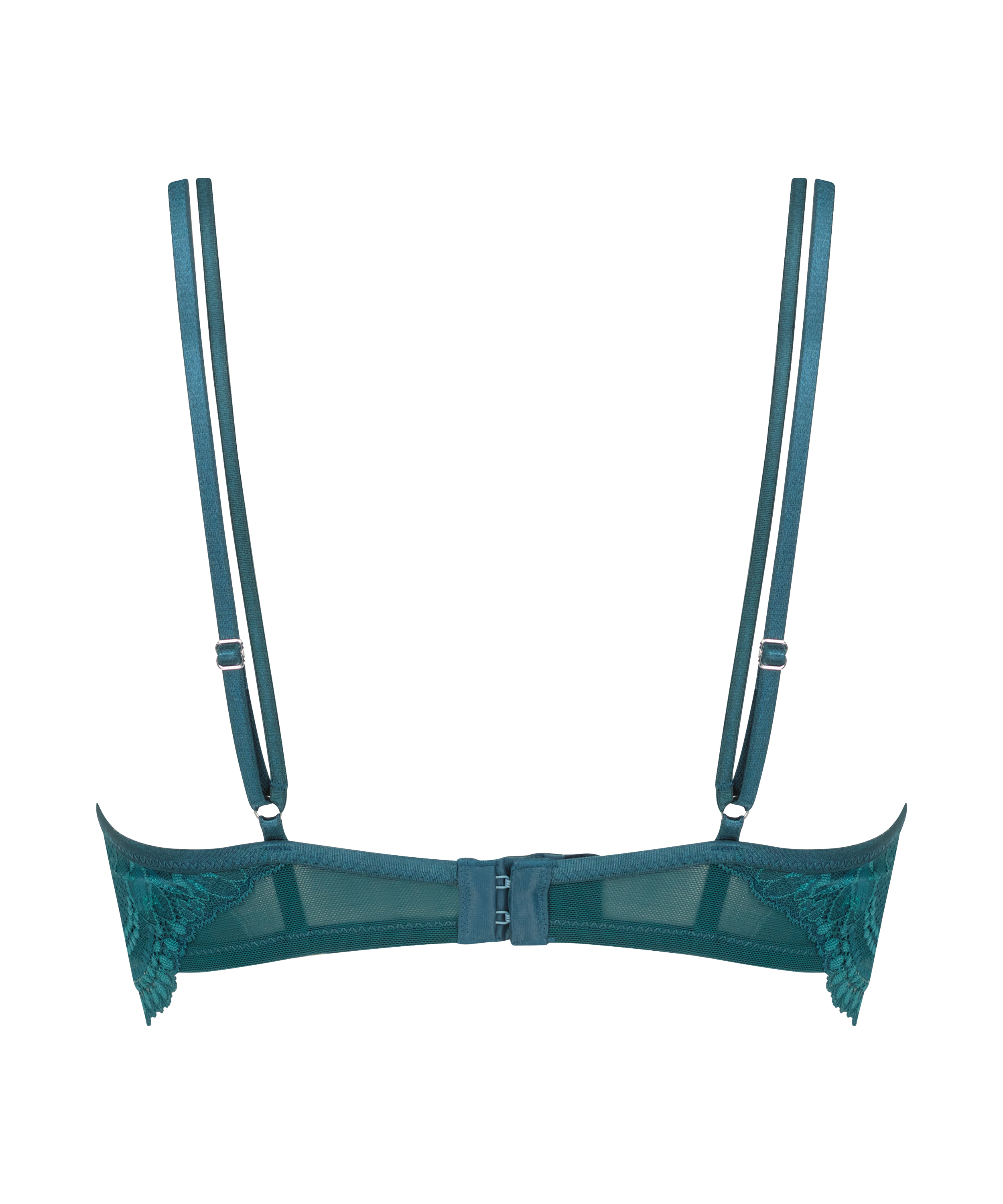 Icke-formpressad longline bygel-bh Raquel, Bl&aring;, main