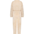 Onesie-fleece, Beige