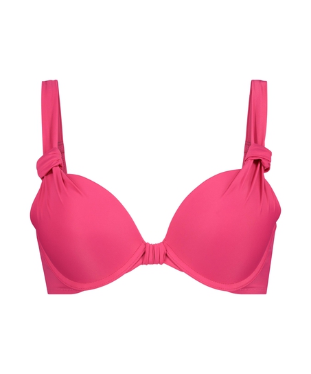 Luxe push-up bikini-&ouml;verdel Storlek A - E, Rosa