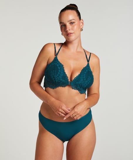 Stringtrosa Invisible Lace Back, Bl&aring;