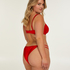 Ovadderad bikinitopp BoraBora, Röd