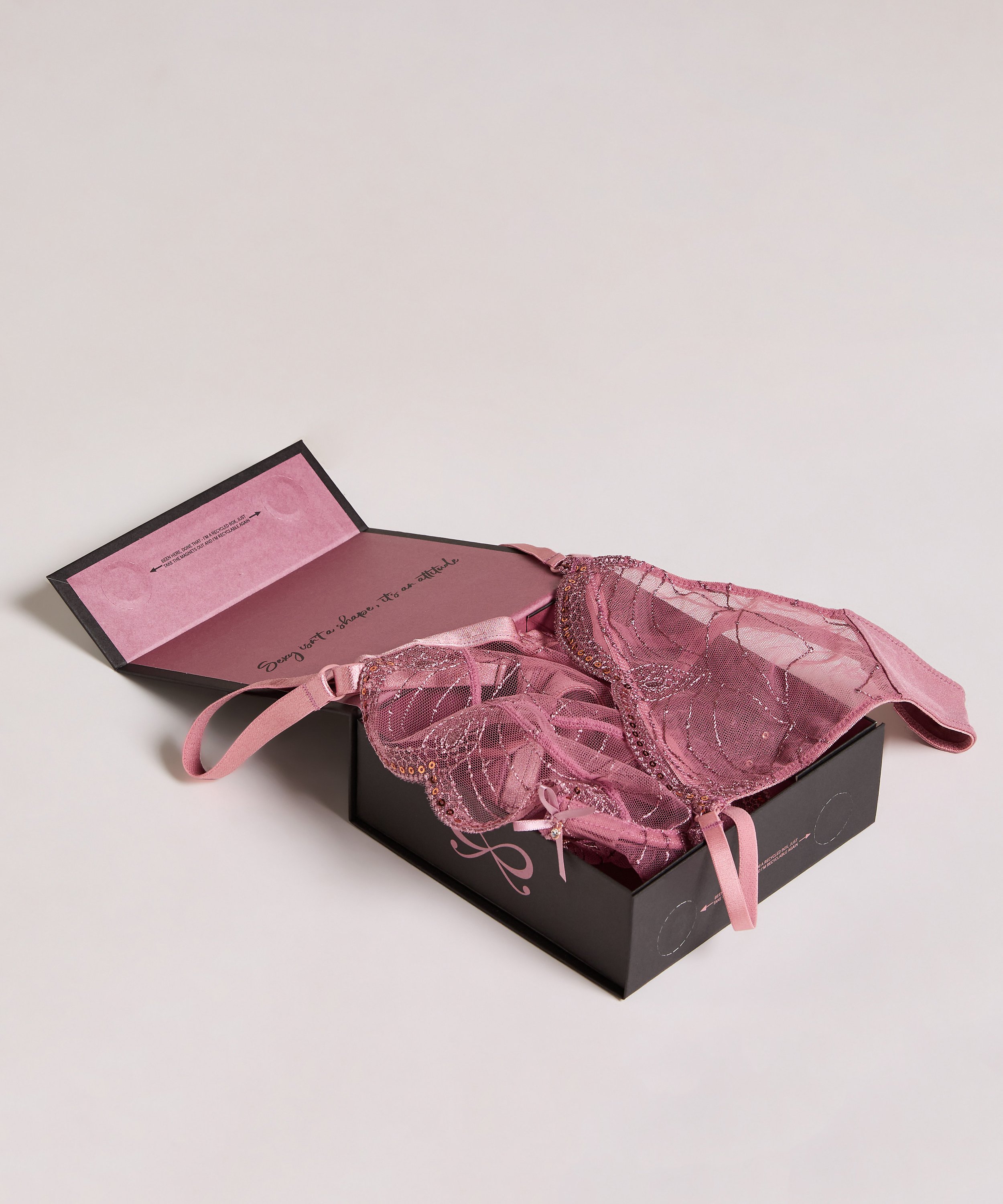 Lyxig presentask Small, Vit, main