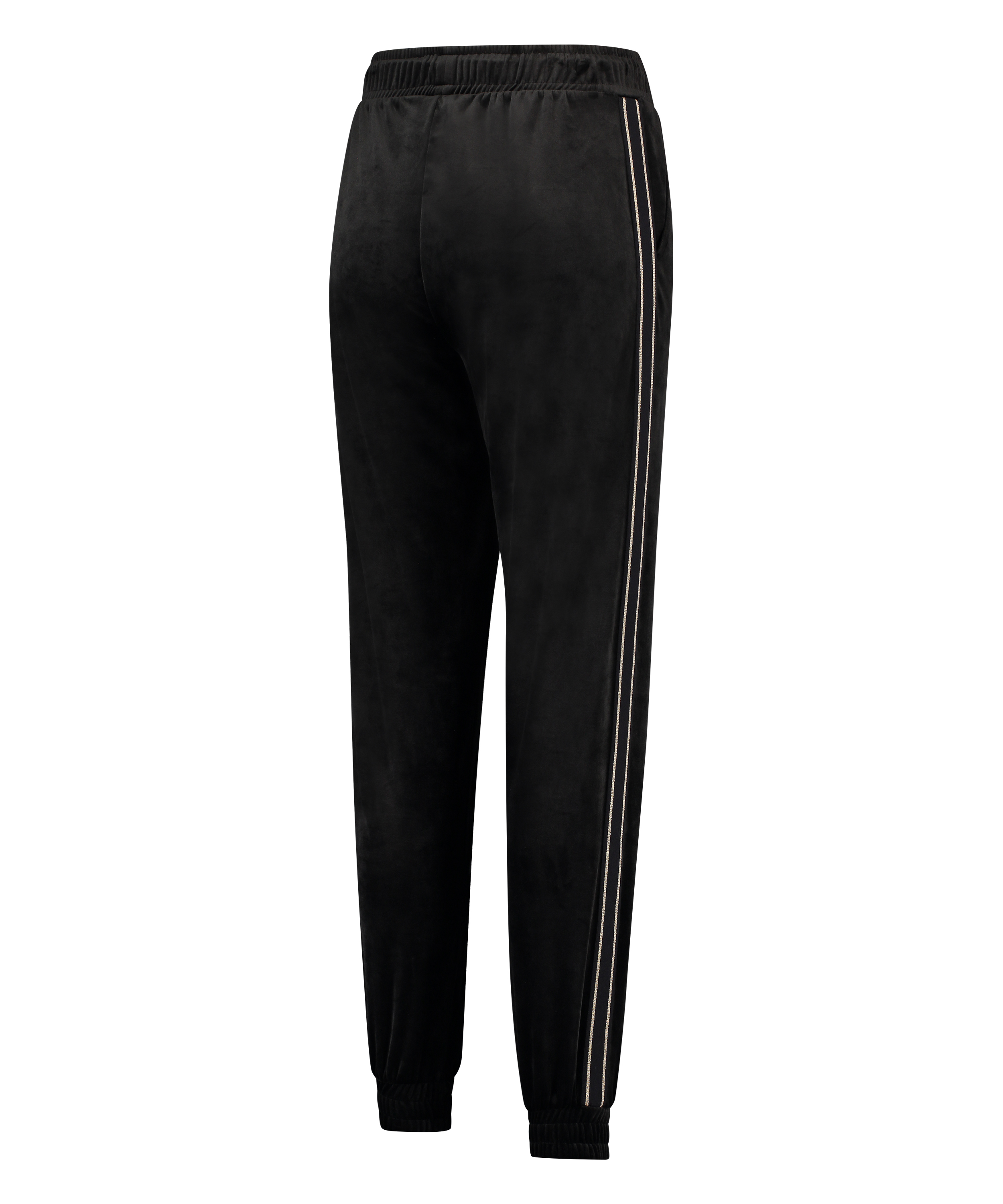 HKMX Sportbyxor Velour, Svart, main