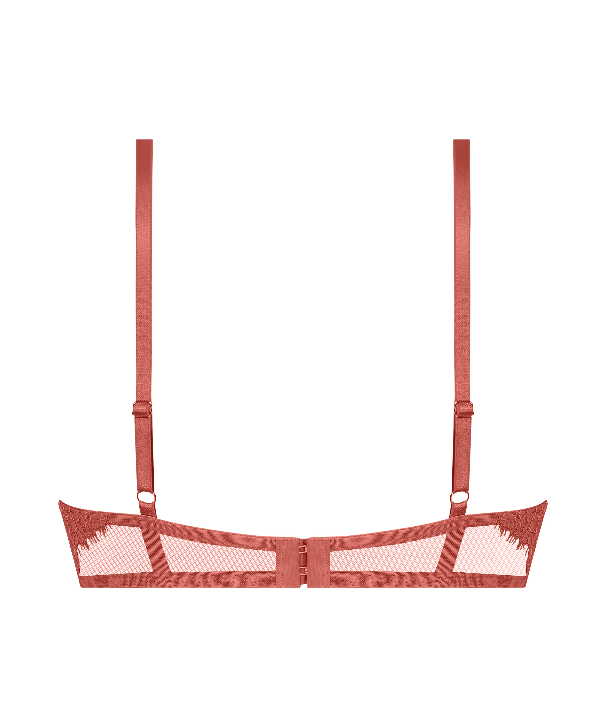 Icke-formpressad BH med bygel Arabella, Röd, main
