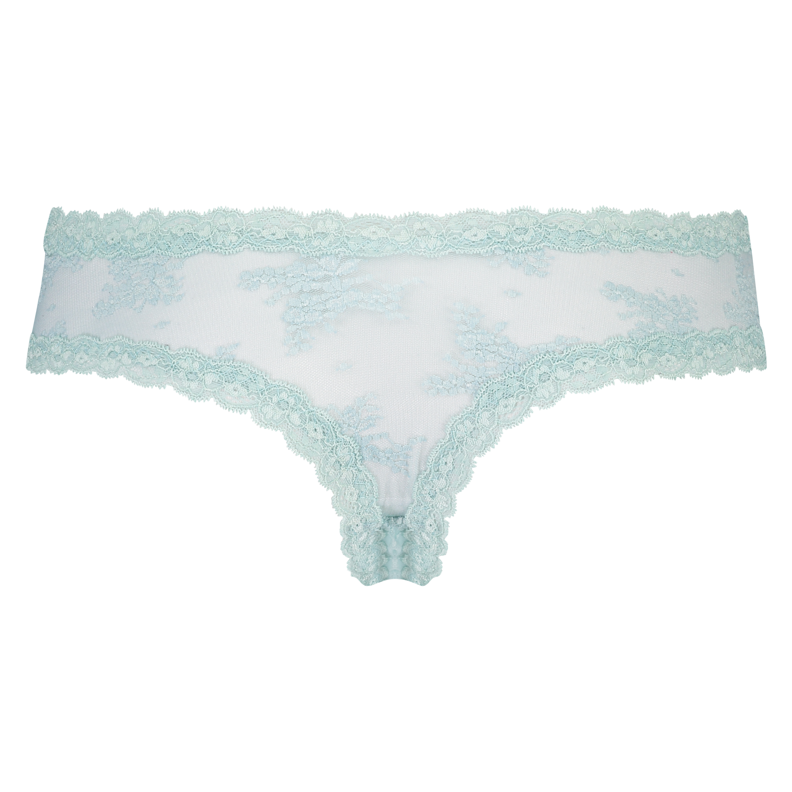 Brazilian-trosa V-shape Floral Mesh, Vit, main