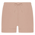 Essential-shorts i slätstickad jersey, Beige