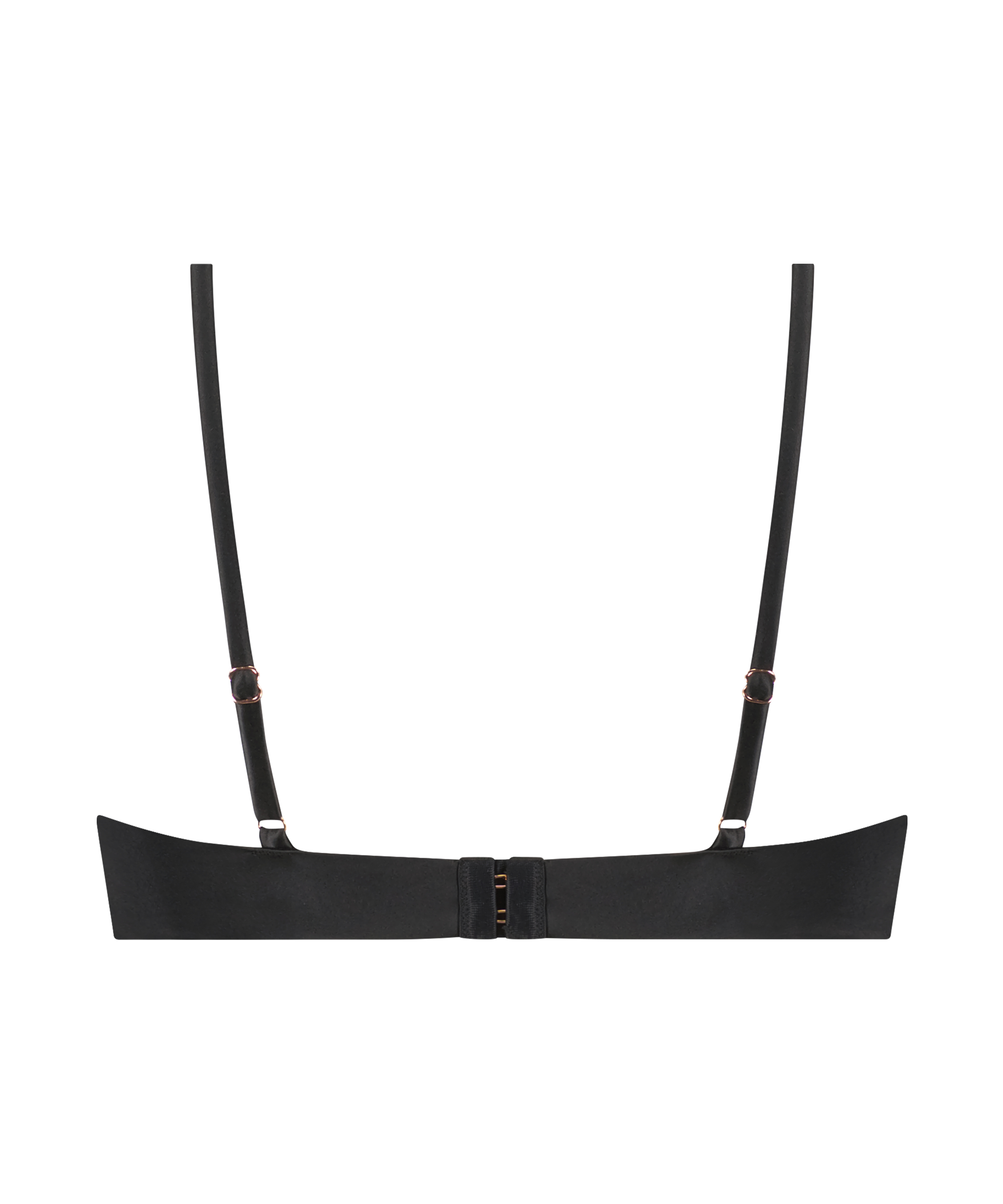 Icke-formpressad bygel-bh Inga, Svart, main