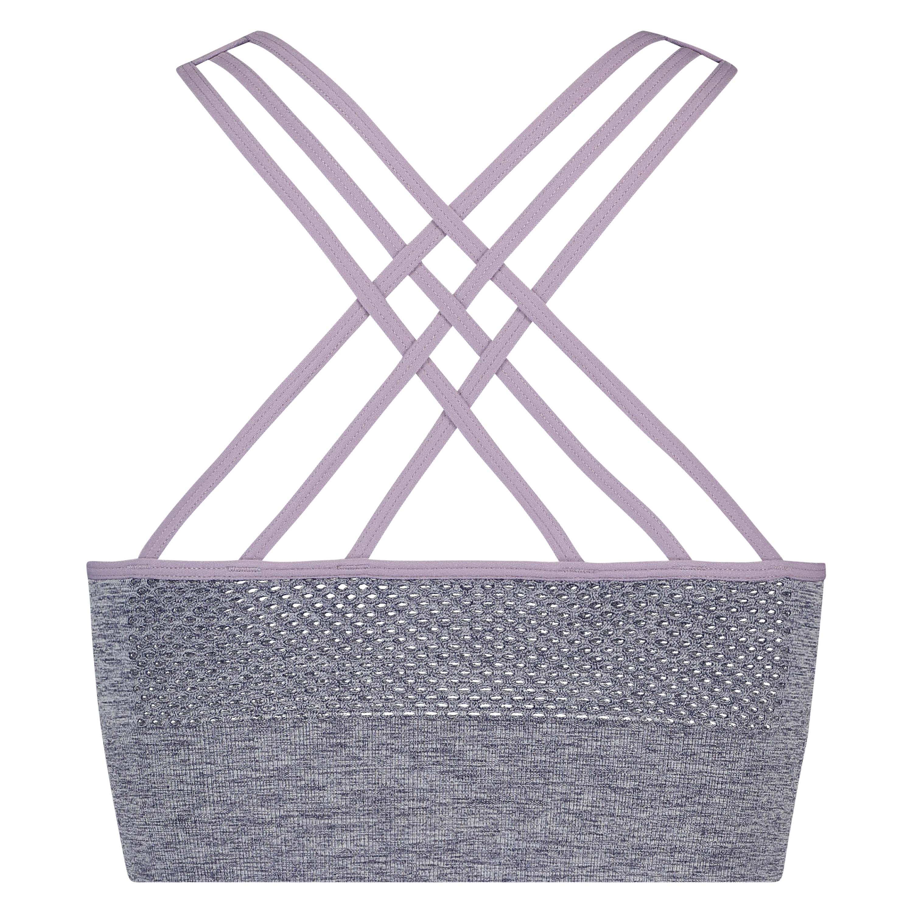 HKMX sport-bh med h&ouml;g hals, niv&aring; 2, ombre, Bl&aring;, main