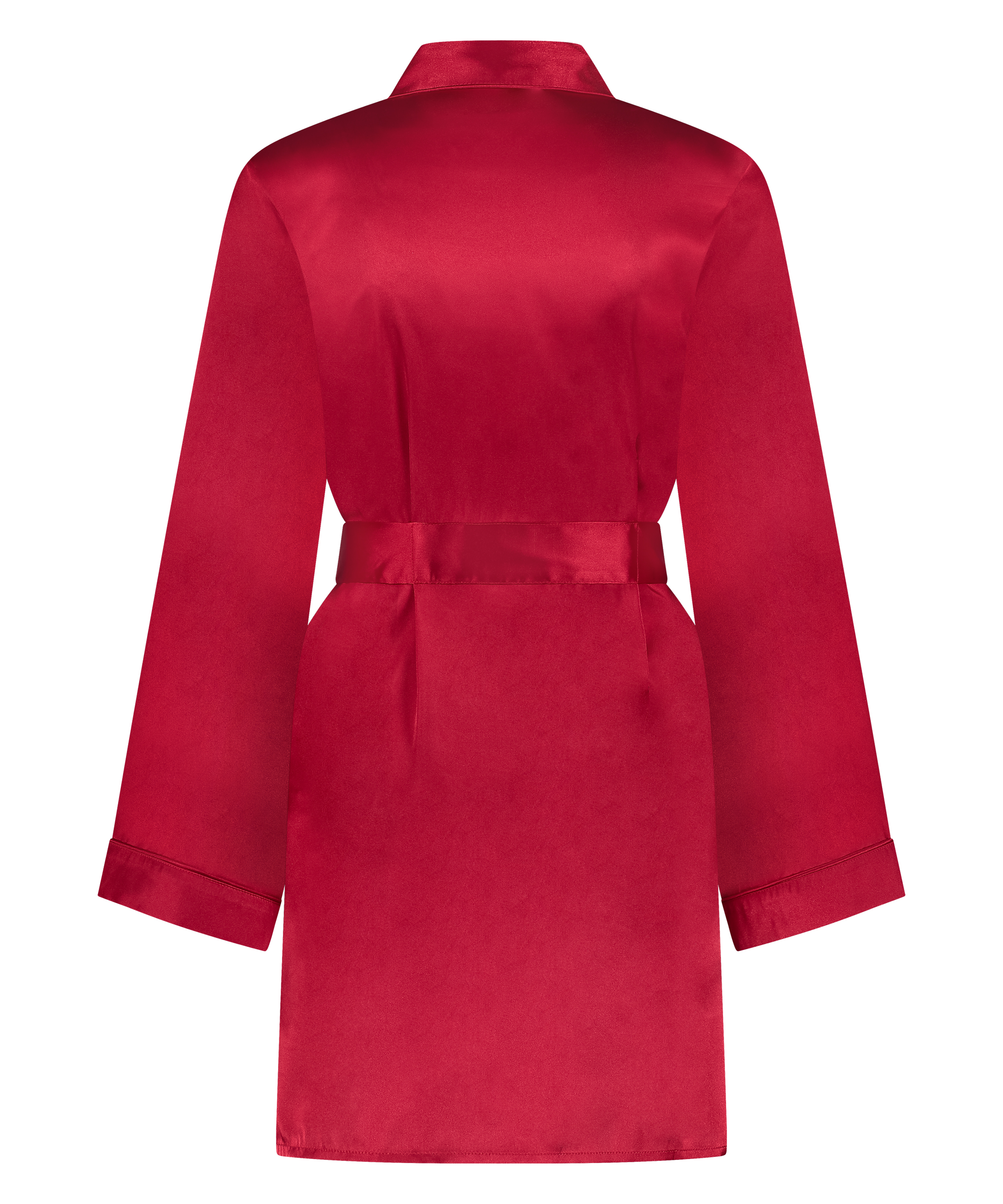 Kimono Satin, Röd, main