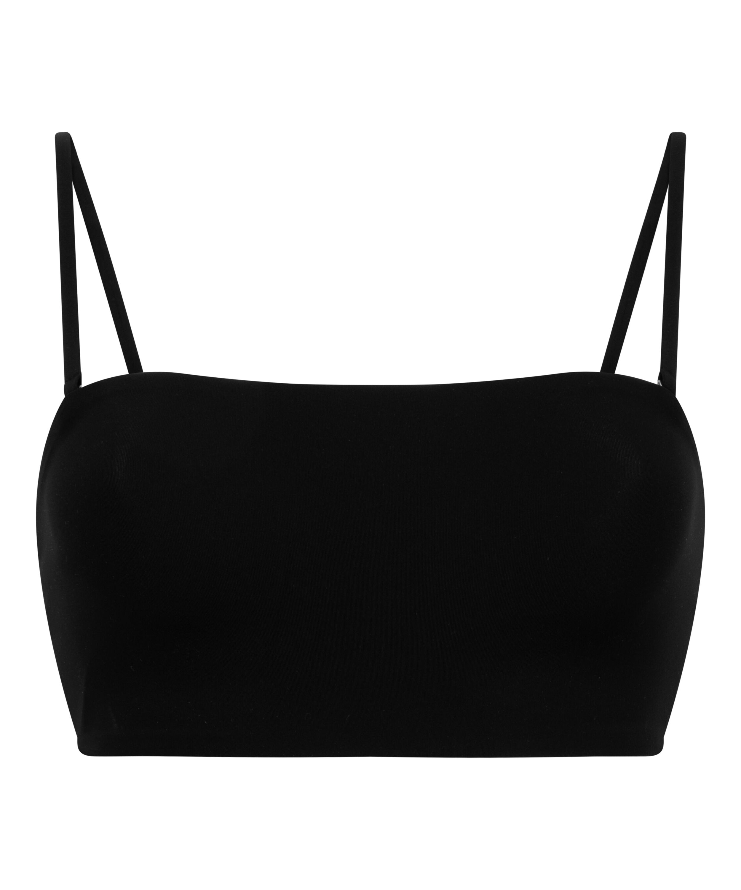 Bandeau Bralette Smooth, Svart