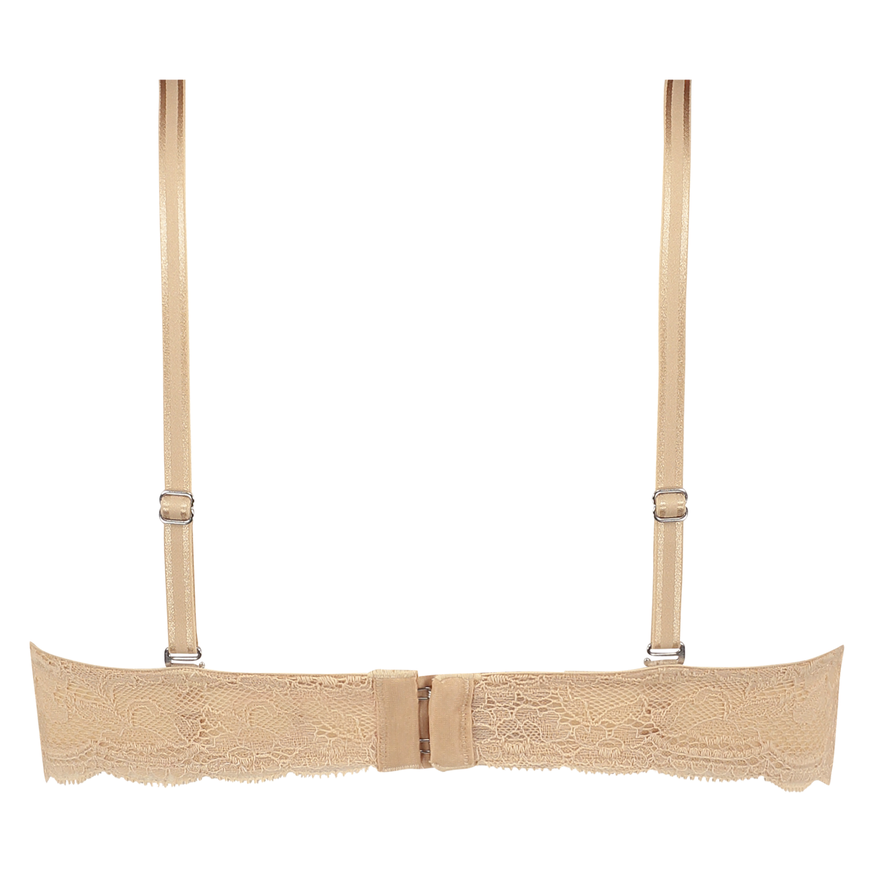 Formpressad axelbandslös bygel-bh Angie, Beige, main