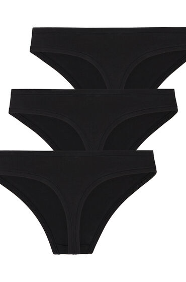 Hunkemöller Multipack Bomullsstrings trosor dam – bild 2