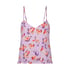 Camisole-topp i Satin, Lila