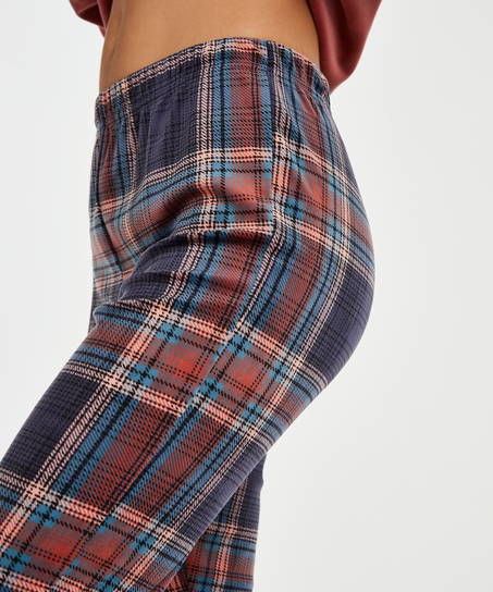 Sammetsleggings, blå