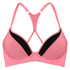 The Game sports bra Level 1, Rosa
