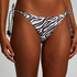 Cheeky Tanga Bikiniunderdel Doha Zebra, Vit