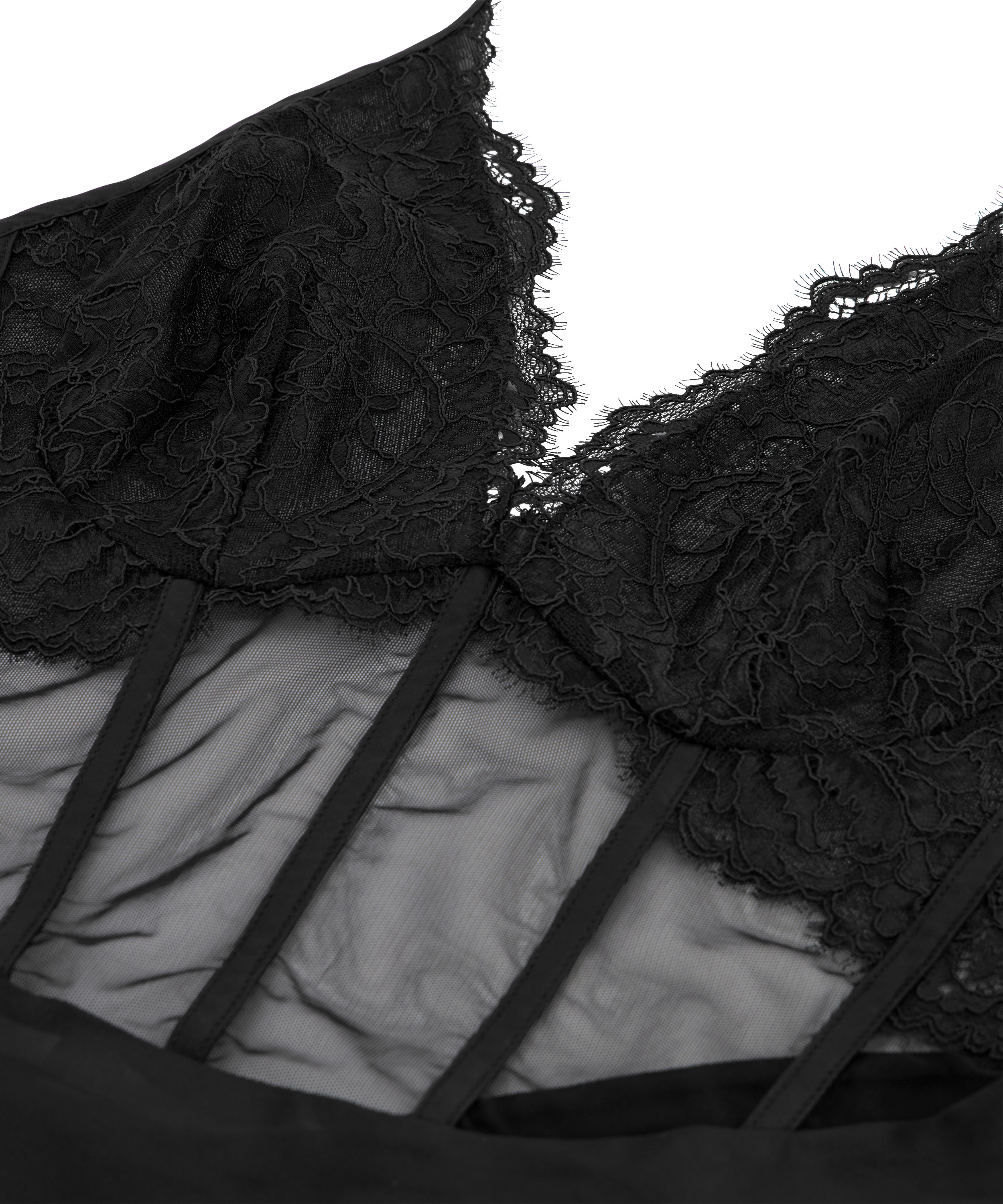 Lora underklänning, Svart, main