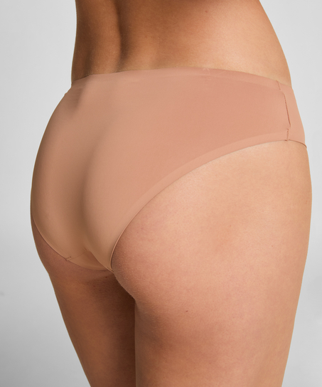 3-pack  osynlig brazilian-trosa, Brun