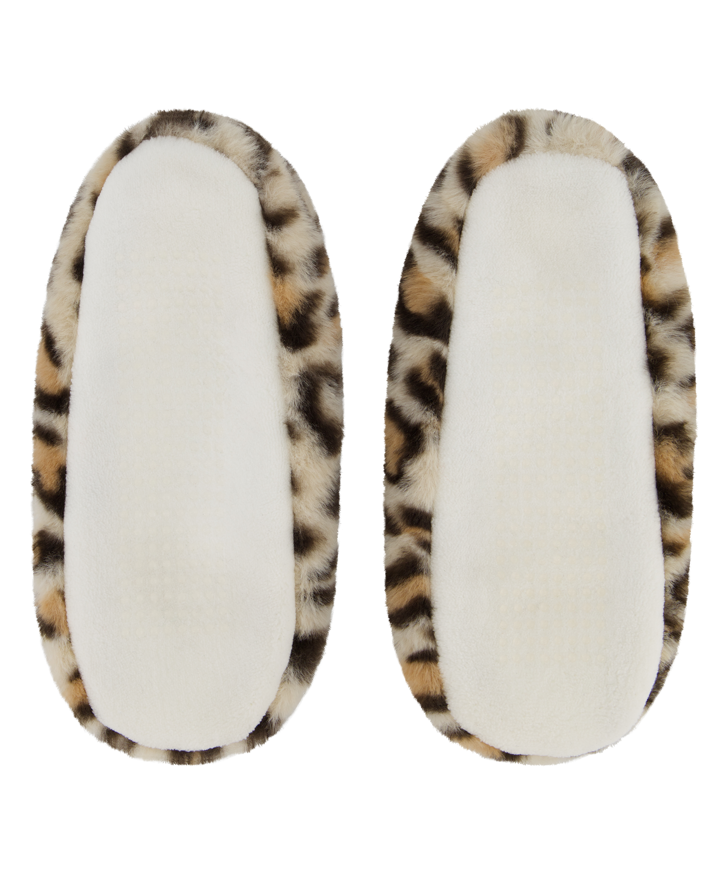 Ballerinatofflor Leopard, Beige, main