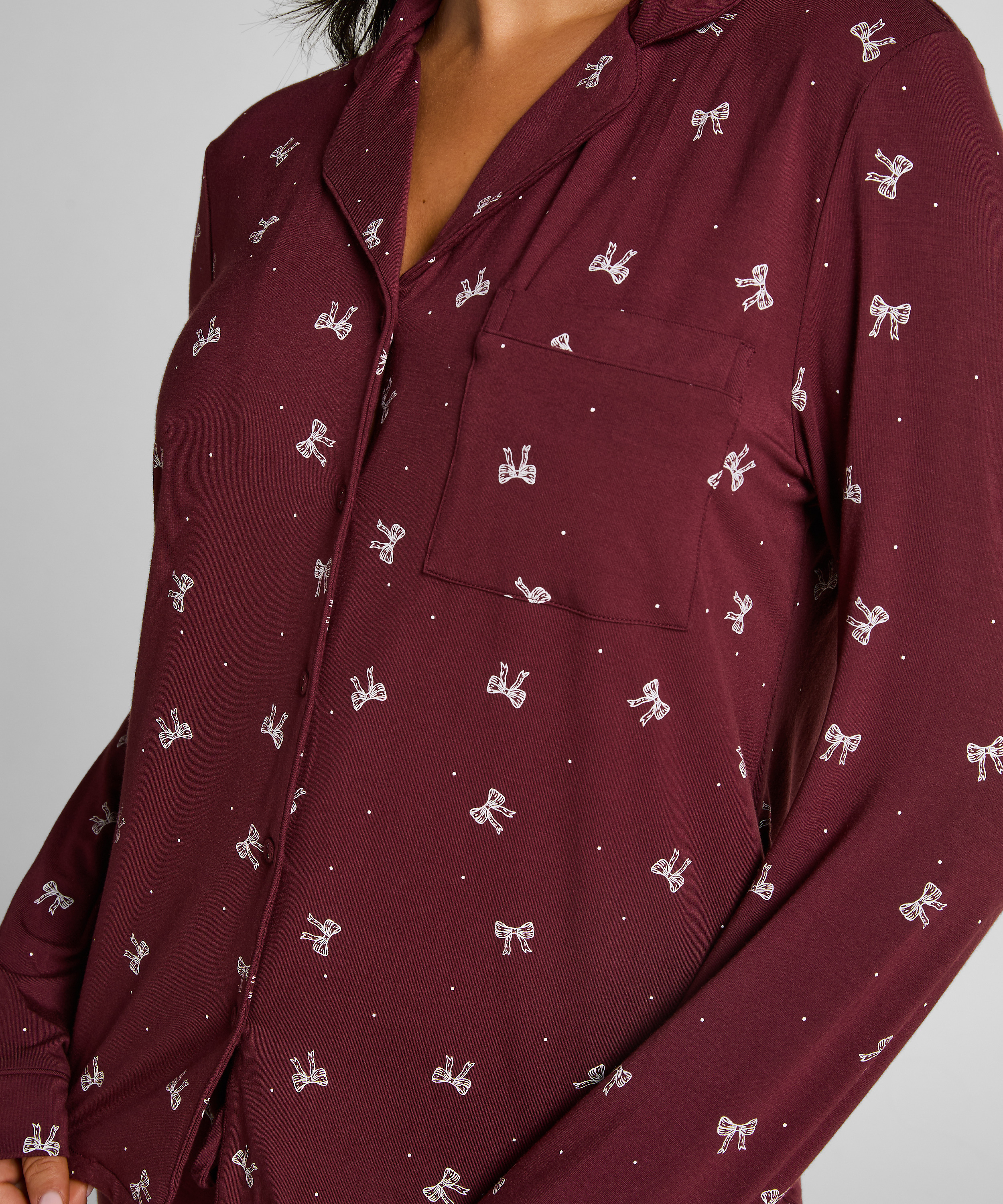 L&aring;ng&auml;rmad jerseyjacka Essential, Lila, main