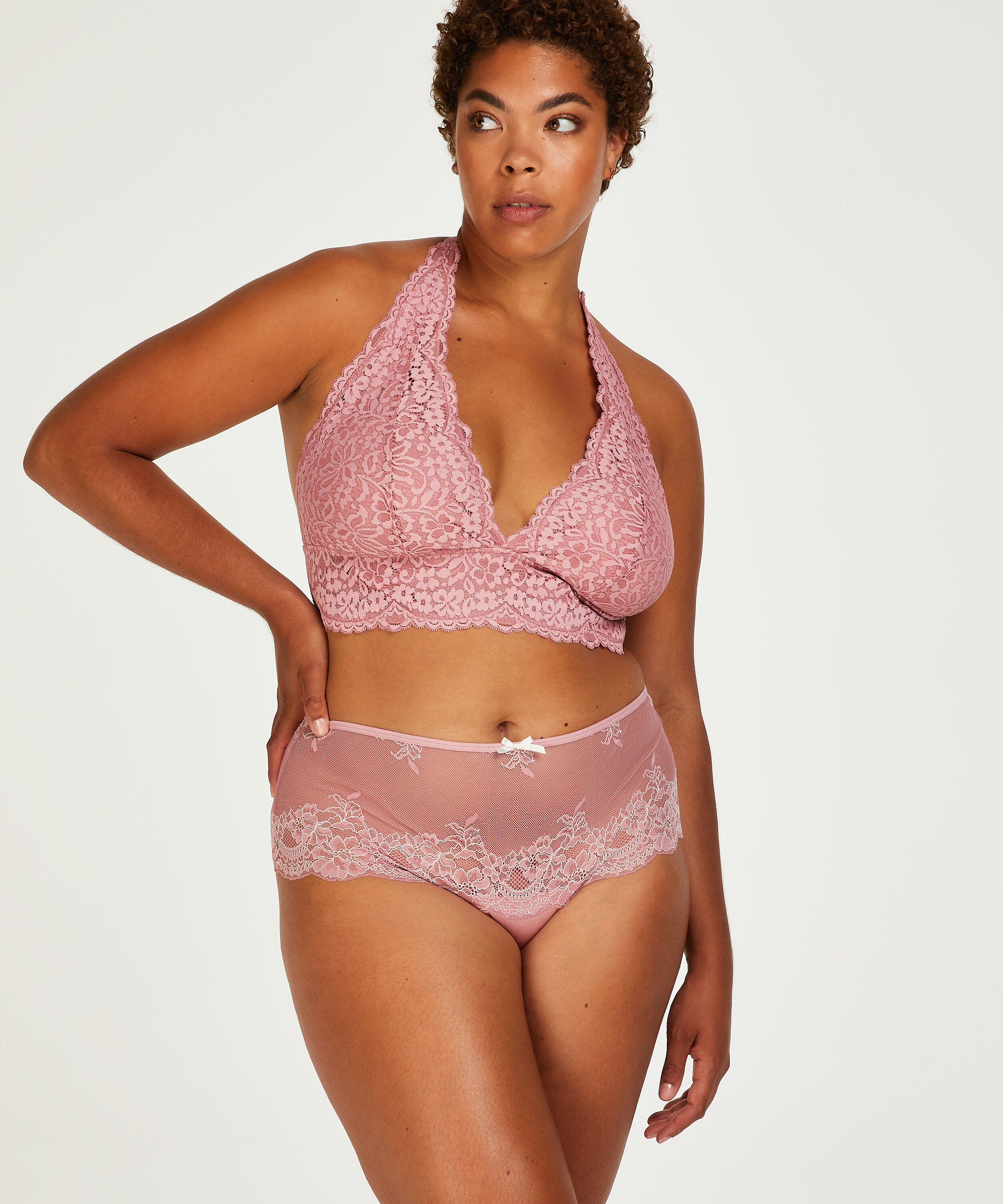 Doriane boxerstringtrosa för kurvor, Lila