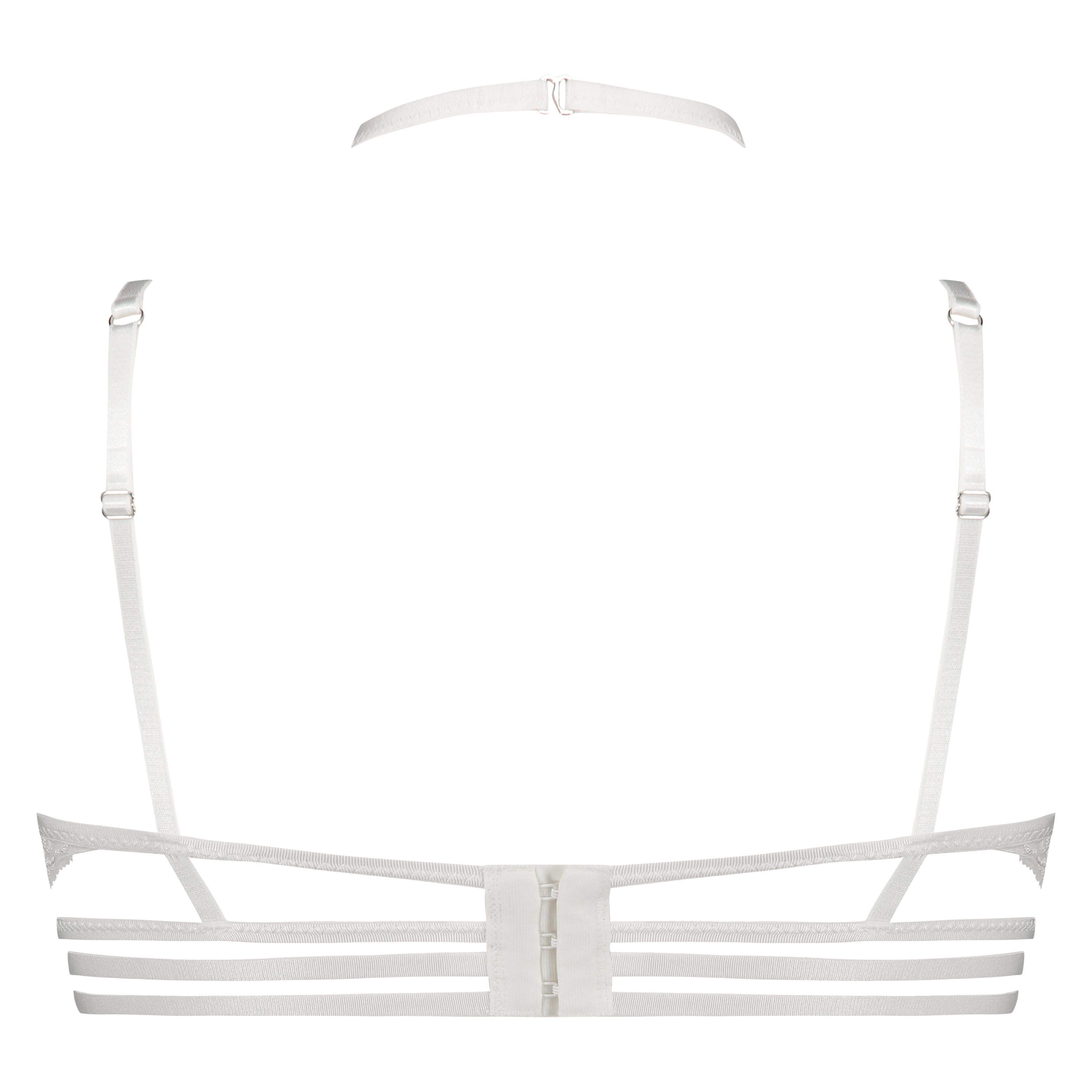 Icke-formpressad bygel-bh Chasity, Vit, main