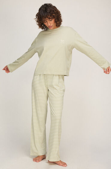 Pyjamasset i bomullsjersey