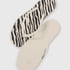 Flipflops Zebra, Svart