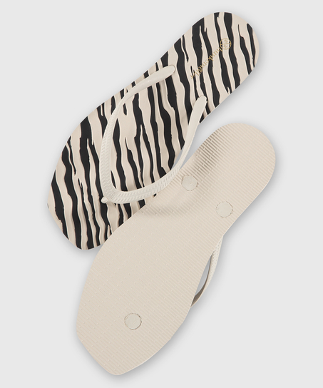 Flipflops Zebra, Svart