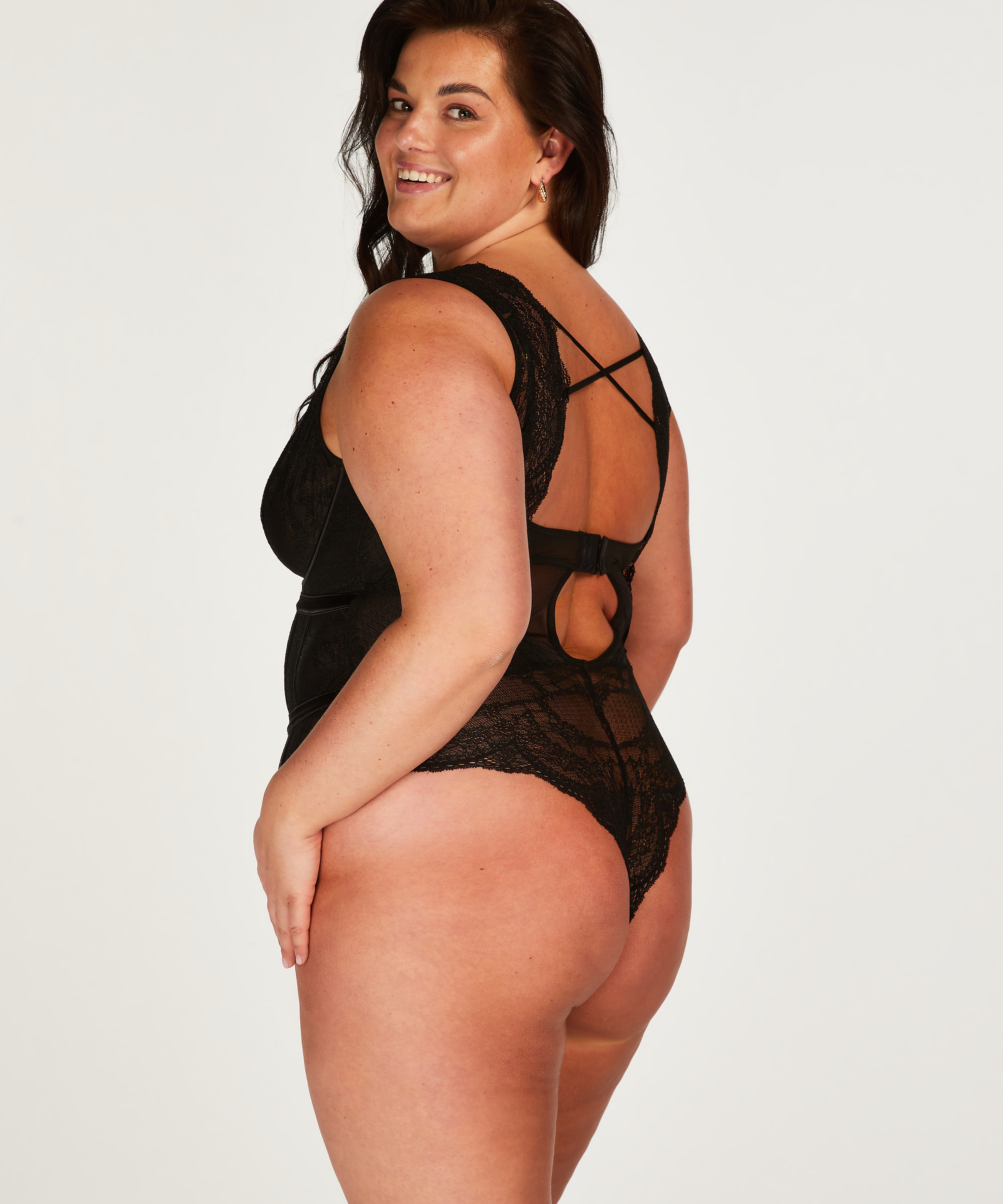 Fleur Nyakim body, Svart, main